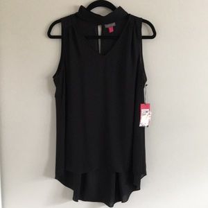 Sheer Black Tank Top